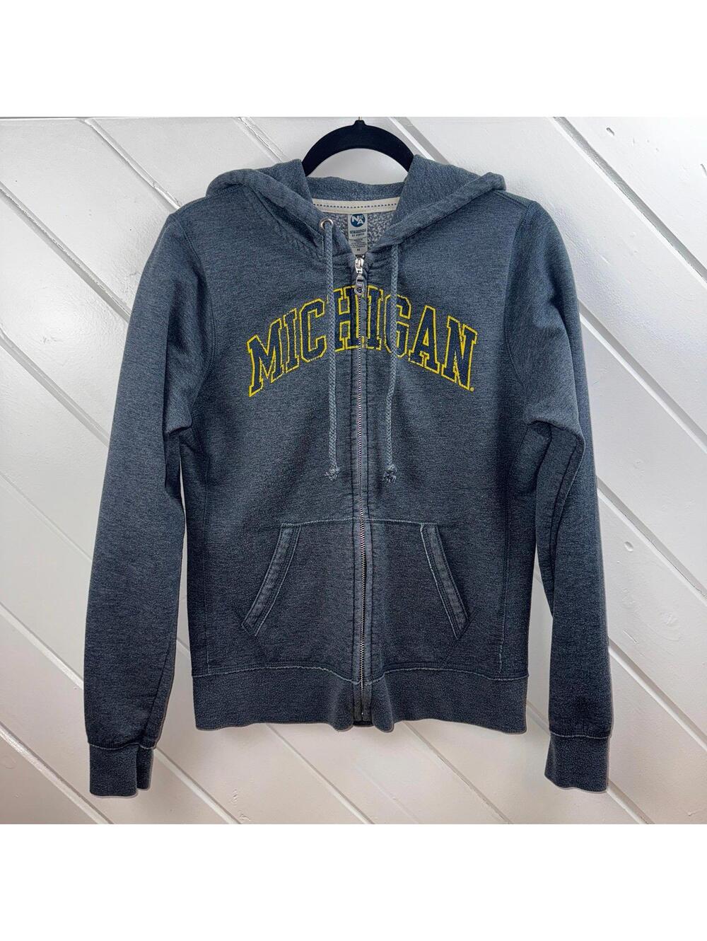 New Agenda Michigan Zip-Up Hoodie - Medium